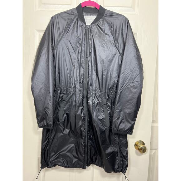Athleta Summit Insulated Parka Jacket Coat Primaloft in Black Women's Small - Picture 2 of 12